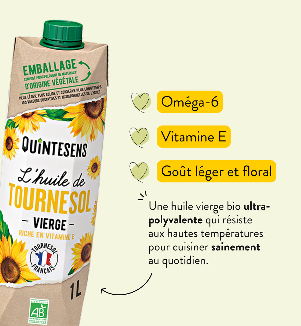 Quintesens Olio di Girasole bio spremitura a freddo