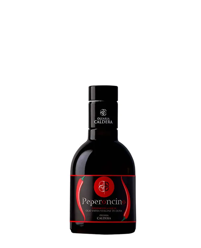 Olearia Caldera Peperoncino condimento olio EVO piccante
