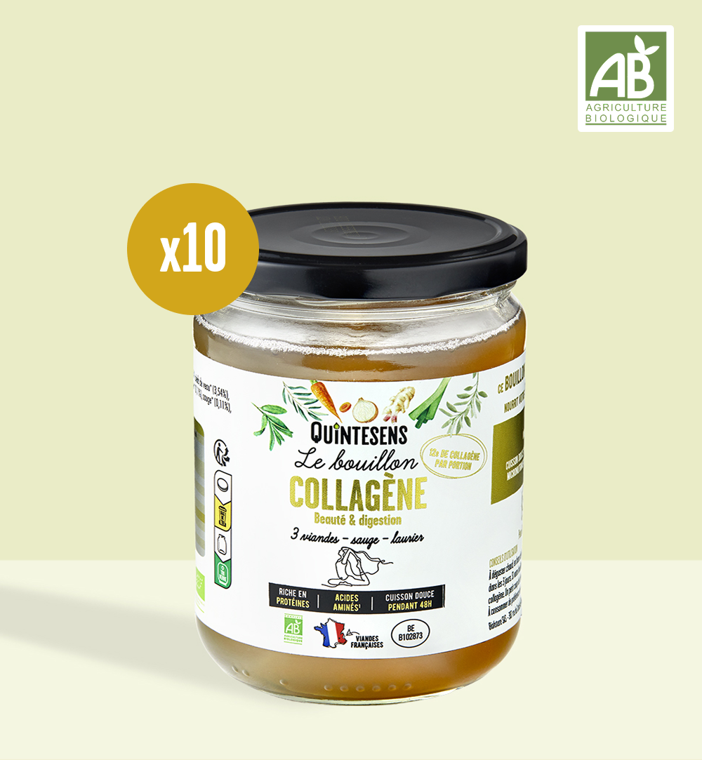 Quintesens Collagene brodo 10x515ml pelle