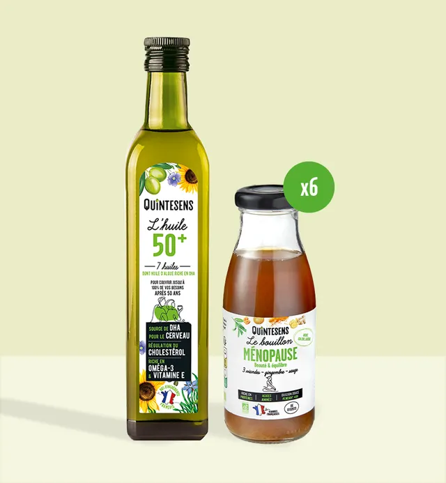 Quintesens Pack Perimenopausa Olio 50+ Brodo