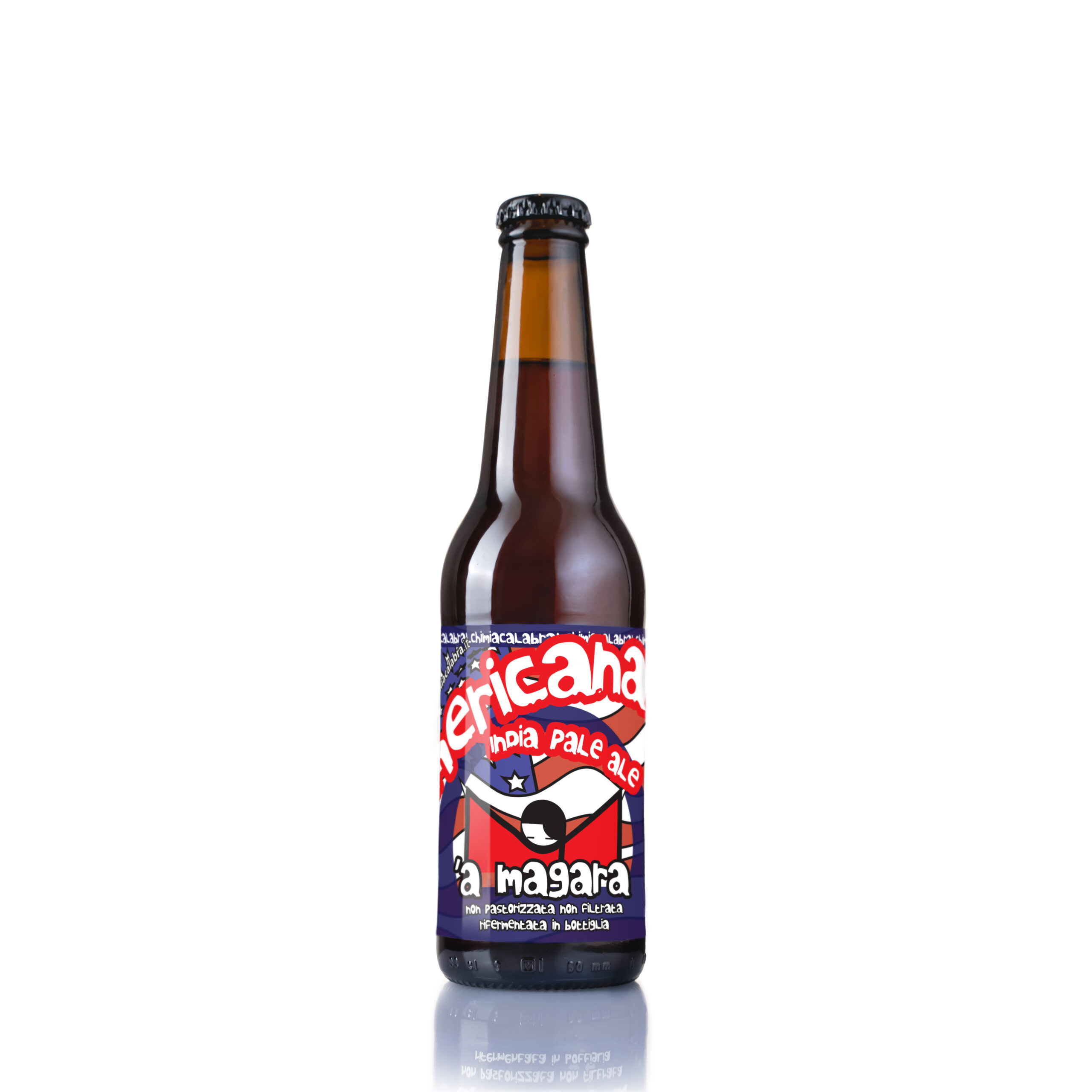 'A Magara Mericana IPA birra 0,33 l alla segale