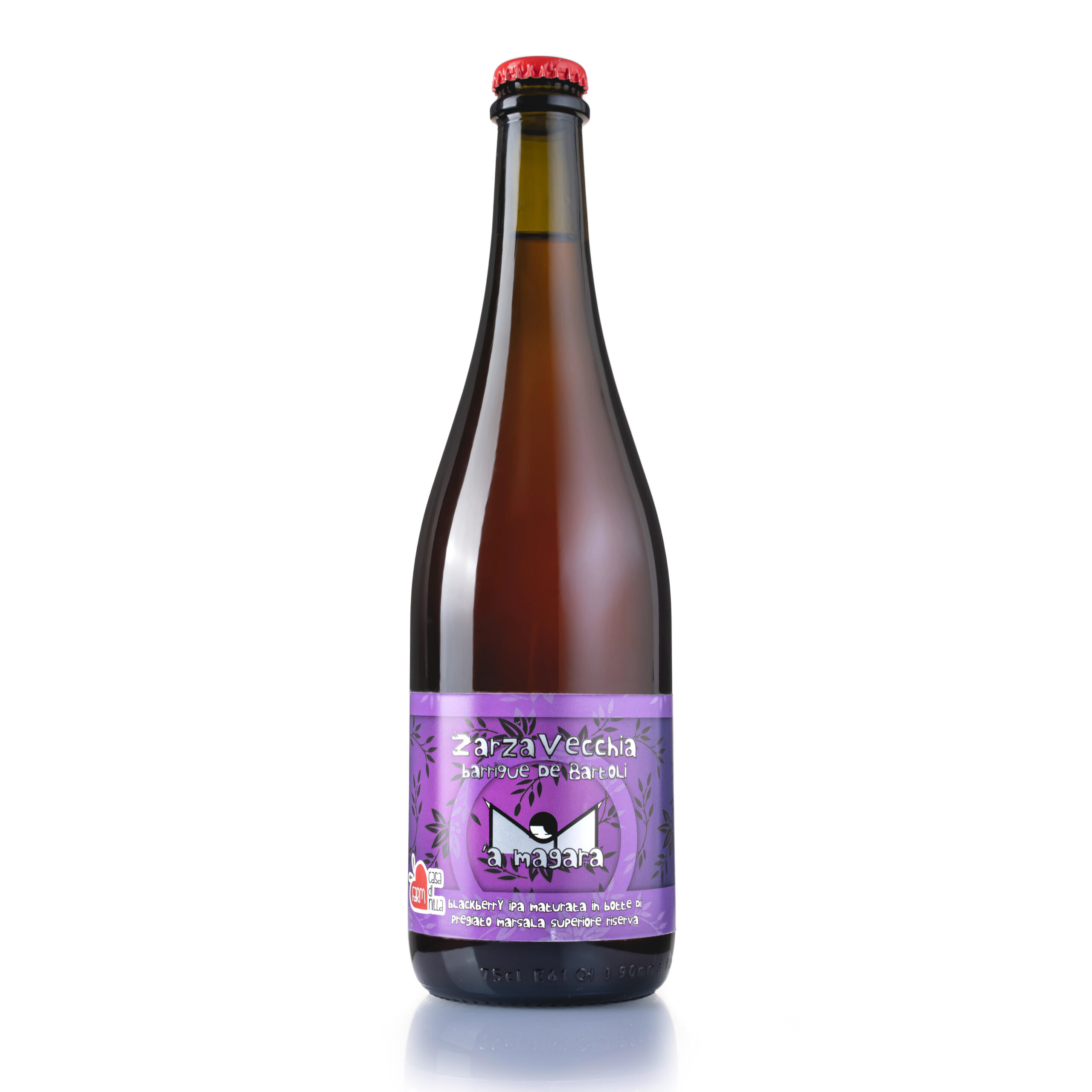 'A Magara Zarza Vecchia Blackberry IPA birra 0,375 l more