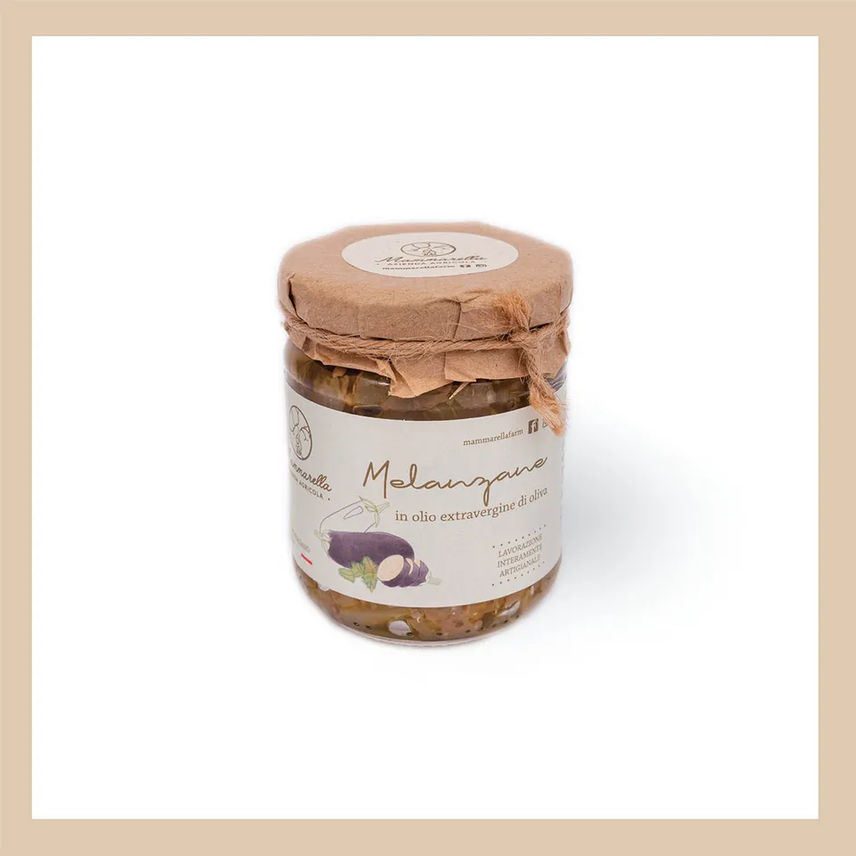 Mammarella Melanzane sottolio 314g in extravergine DOP