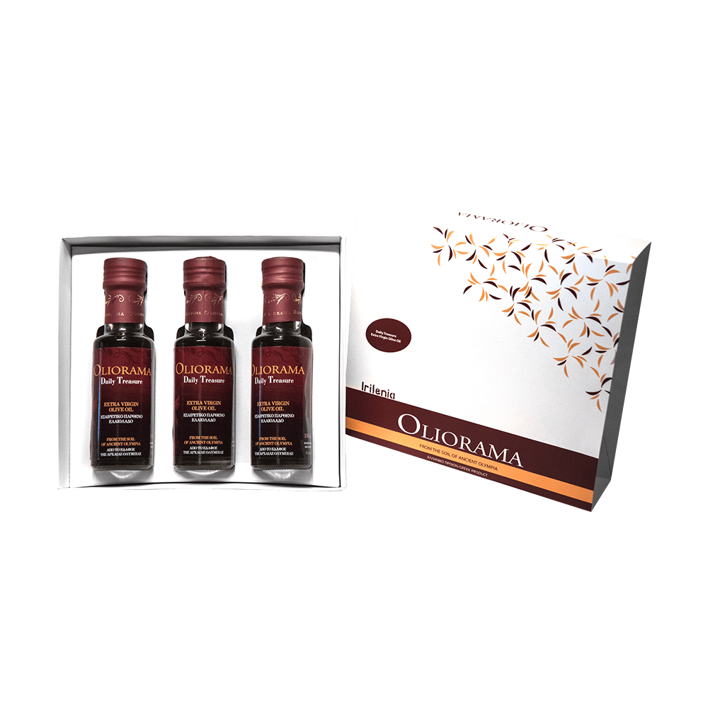 Oliorama Irilenia Olio Extravergine 3x100ml PGI Olympia