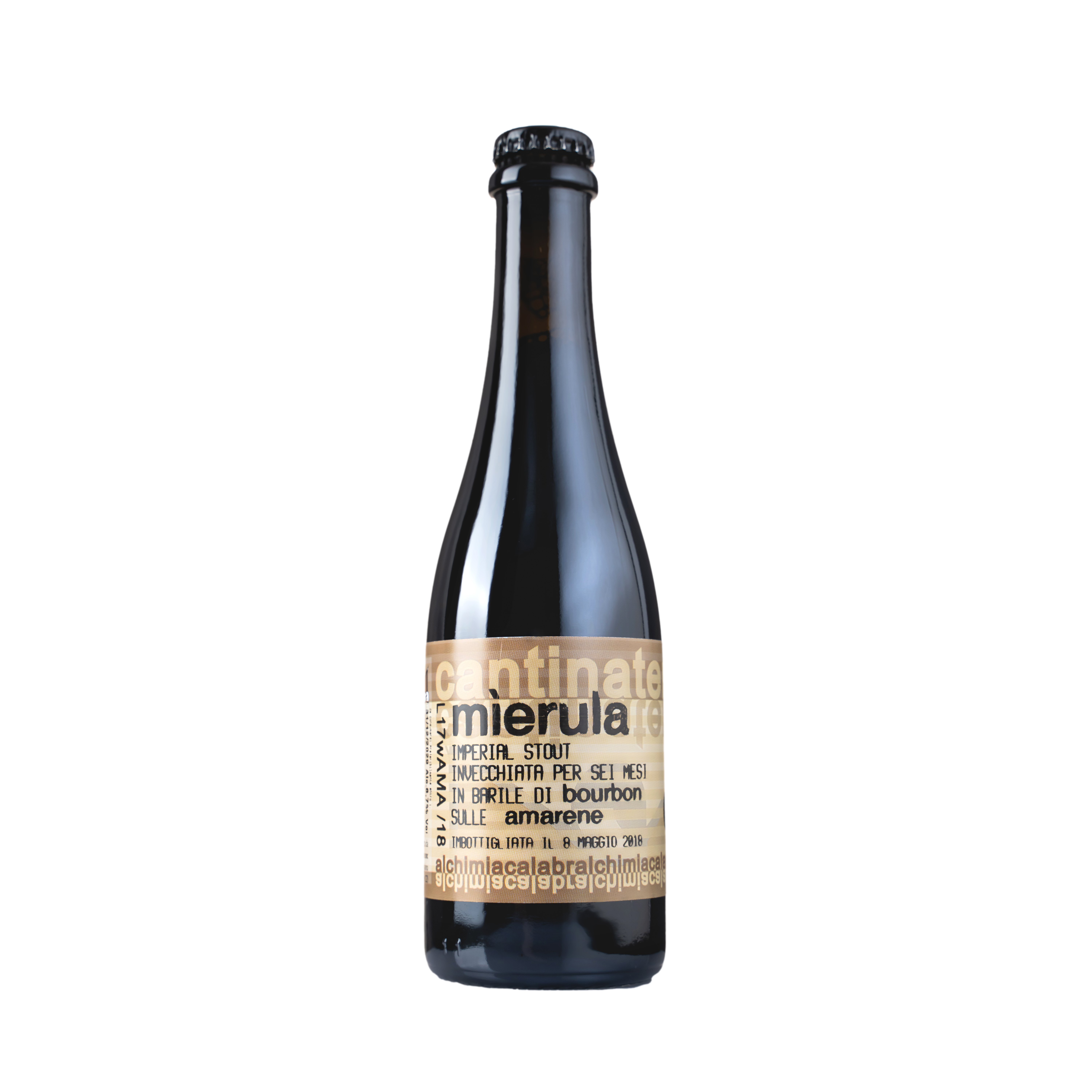 Calabrialcubo A Magara Mierula Birra Stout 0,375 l