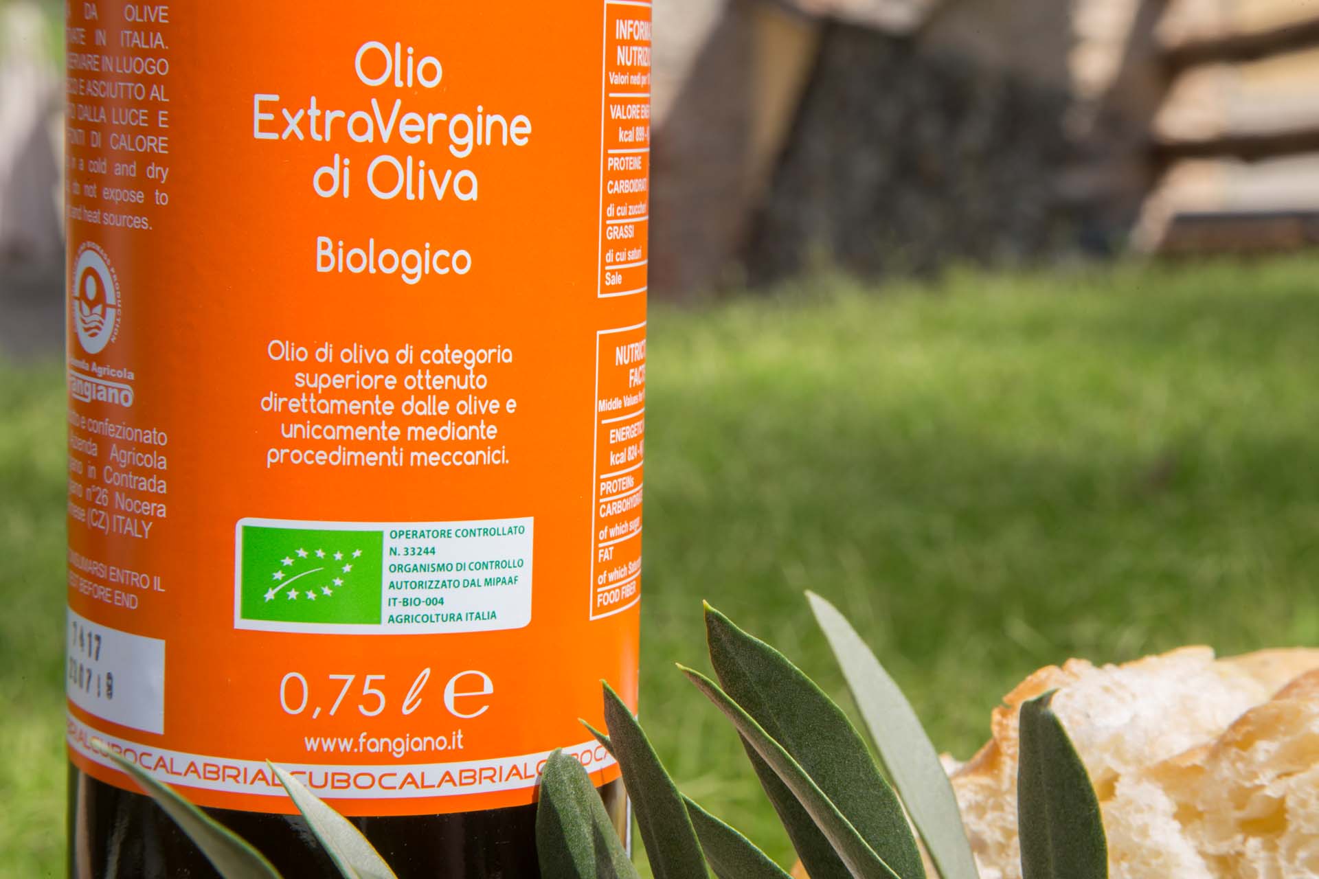 Calabrialcubo olio extravergine biologico 0,75 l bio