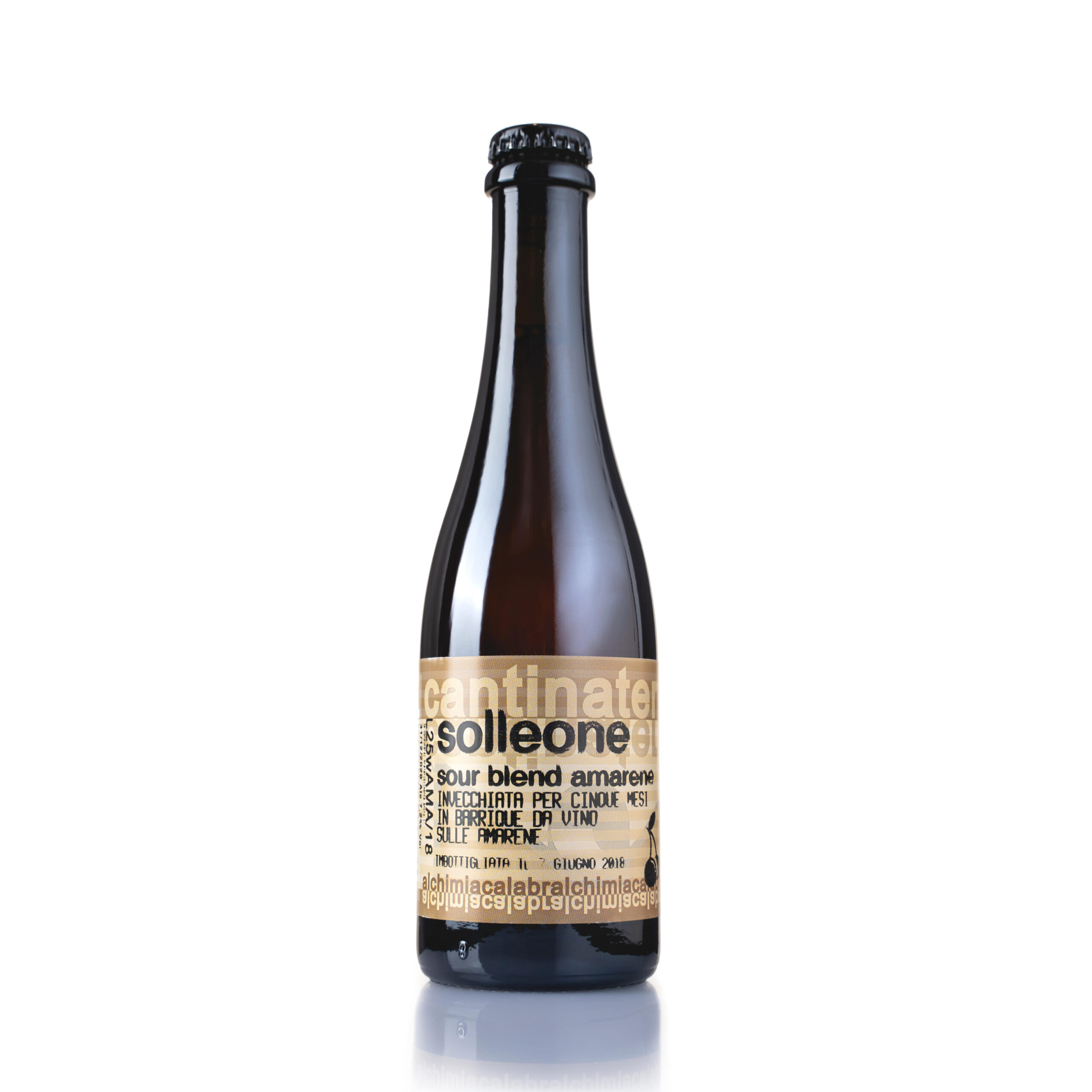 'A Magara Solleone Sour Blend Amarene birra 37,5 cl