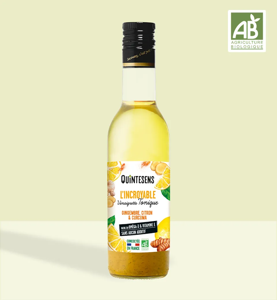 Quintesens Tonique vinaigrette bio omega-3